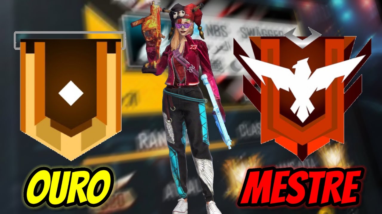 DO OURO AO MESTRE SOLO (SEM DOBRO DE PONTOS) | TEMPORADA 23 | FREE FIRE