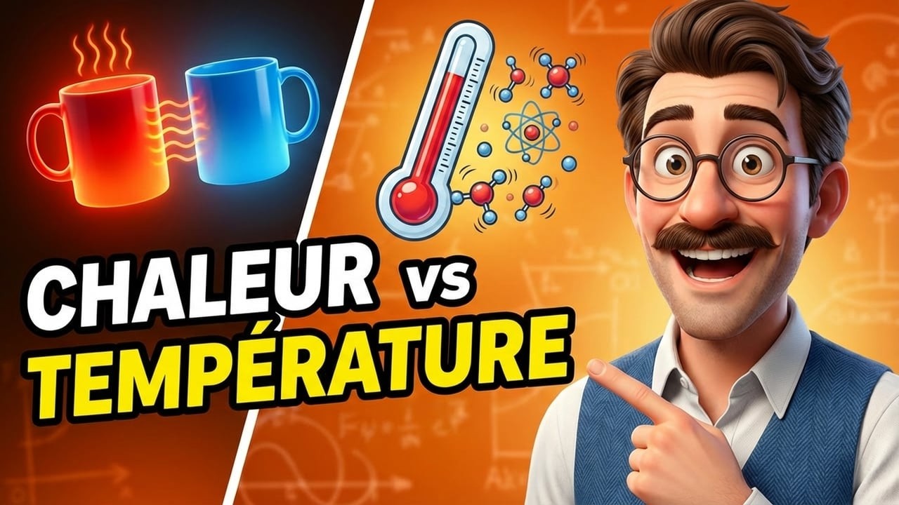 Chaleur et temp&eacute;rature : Quelles diff&eacute;rences ?