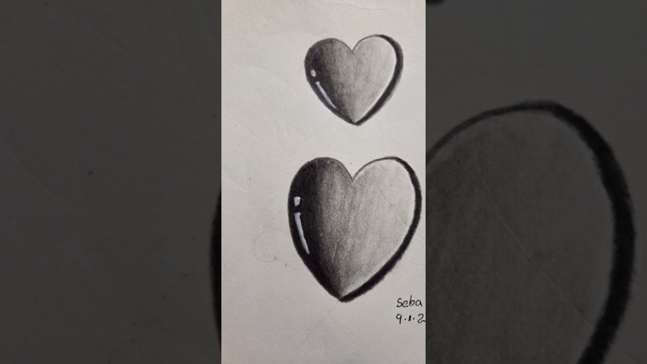 3D art Love heart 🫶 💚 