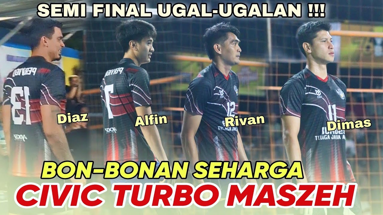NGERII❗️DIBAYAR PULUHAN JUTA, RIVAN,DIMAS,ALFIN,DIAZ GEMPARKAN SEMI FINAL TARKAM 100JT