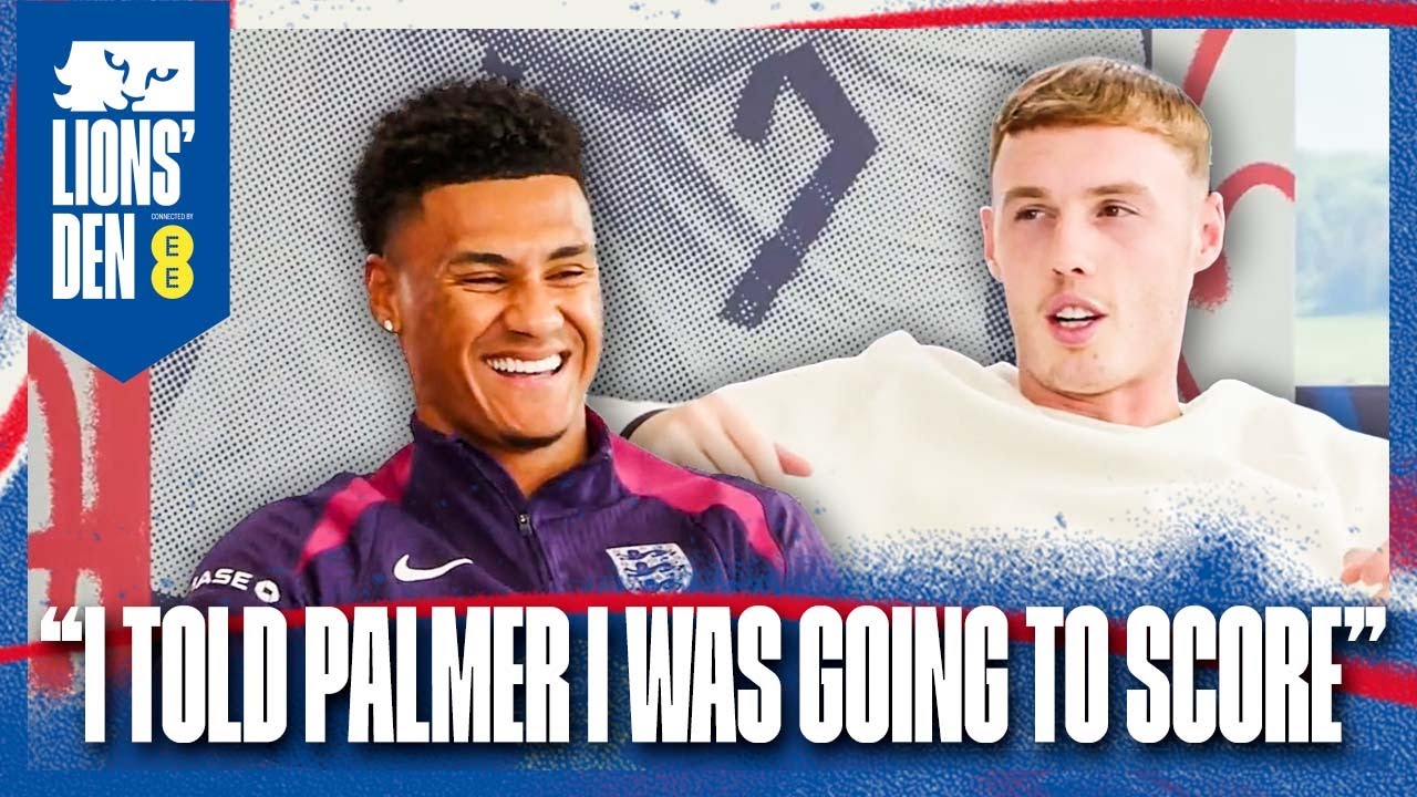 Watkins and Palmer on 90th Min WINNER!, Euro Final & FT Scenes | Ep.18 Lions’ Den Connected By EE