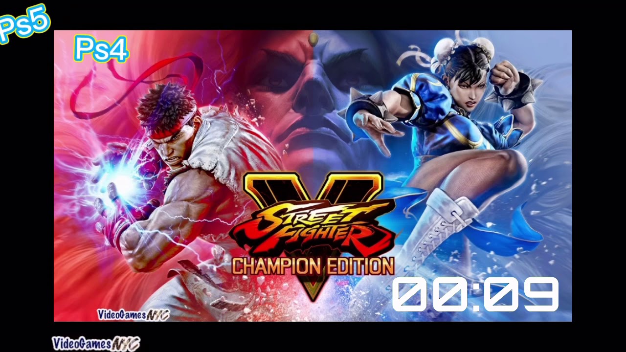 Street fighter V Ps5 Vs Ps4