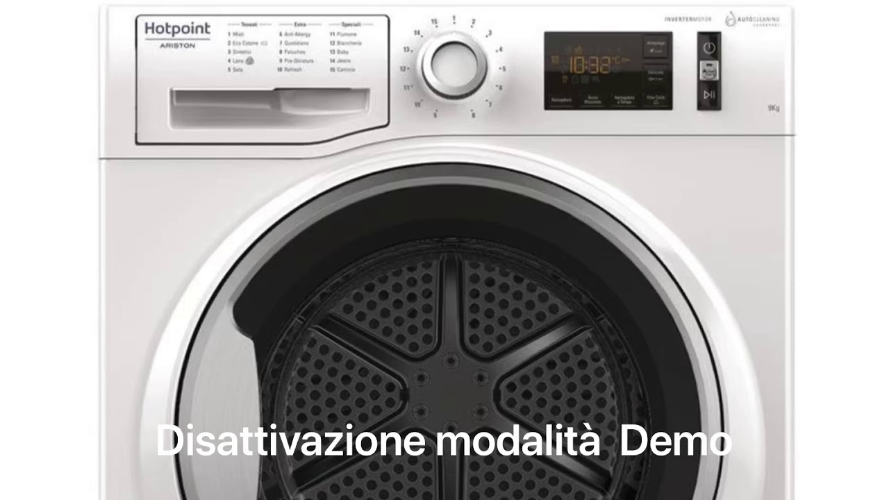 Demo asciugatrici Hotpoint Whirlpool Ariston