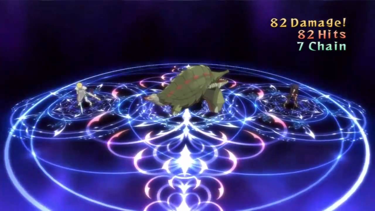 Tales of Vesperia PS3 - Yuri & Flynn's Dual Hi-Ougi: Bushin Soutenha (武神双天波)