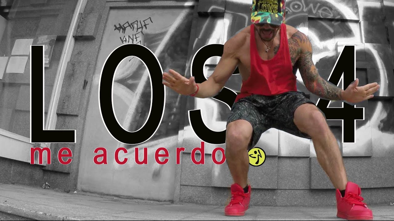 Los 4 - Me acuerdo / Salsaton Choreo for ZUMBA by Jose Sanchez