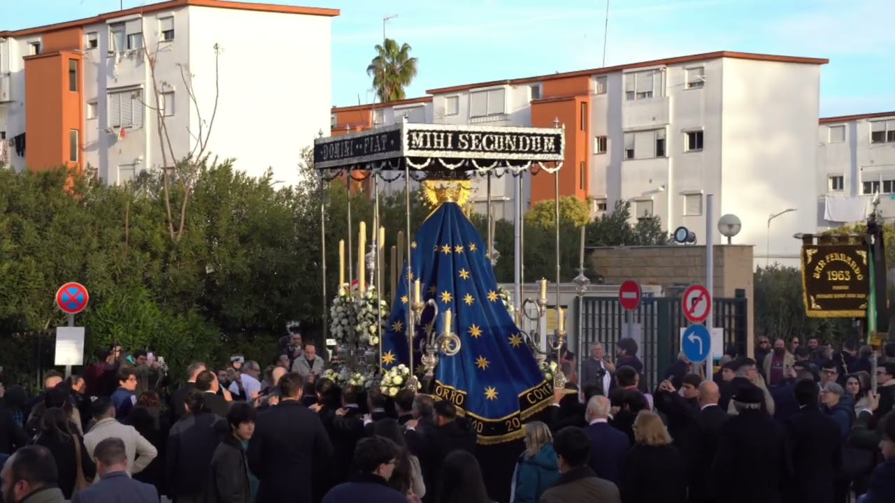 Suena la Marcha Coronación de la Macarena para la Virgen de la Salud de Jerez de la frontera 2026.