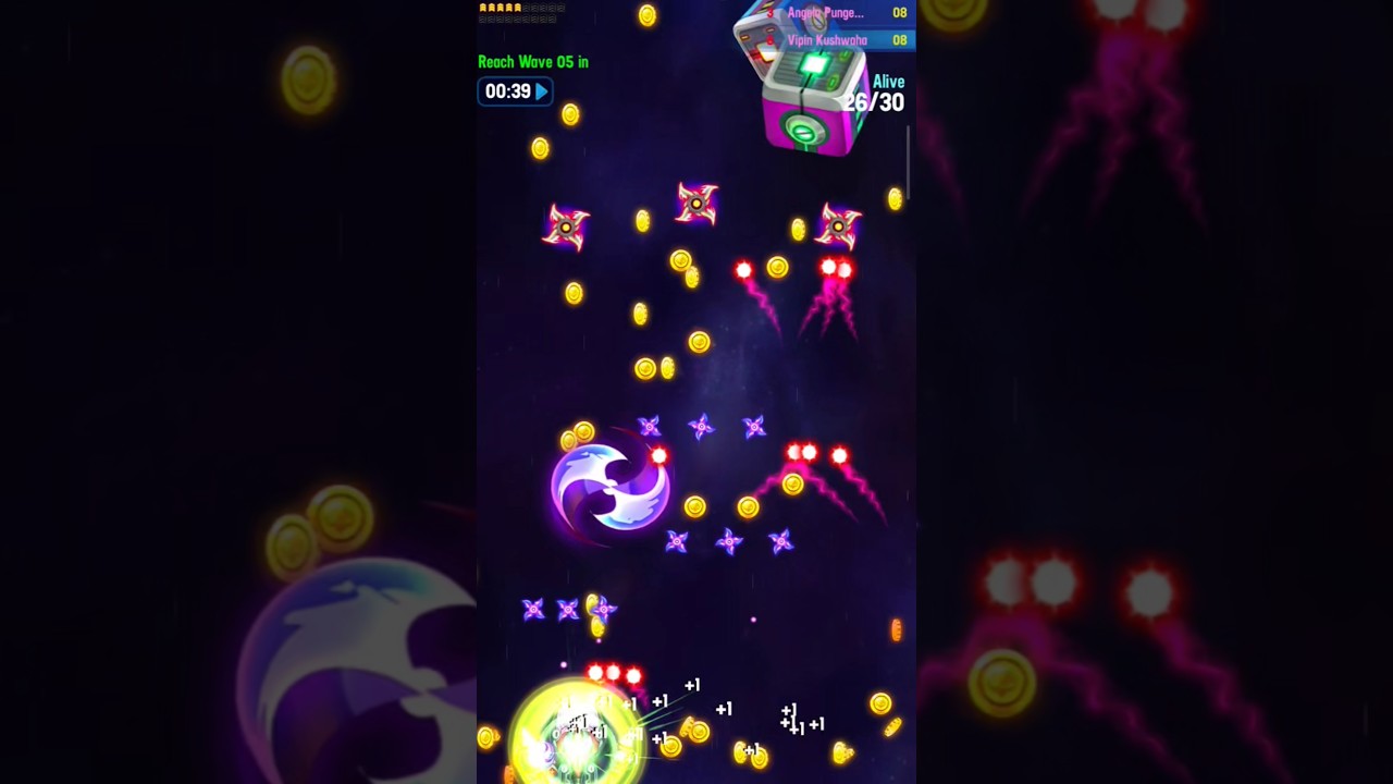 space shooting boss fight 