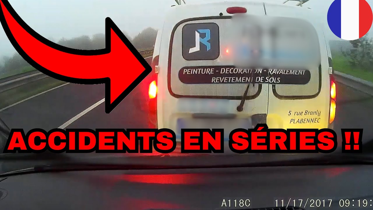 DASHCAM FRANCE #6 / ACCIDENTS EN SÉRIES + ROAD RAGE