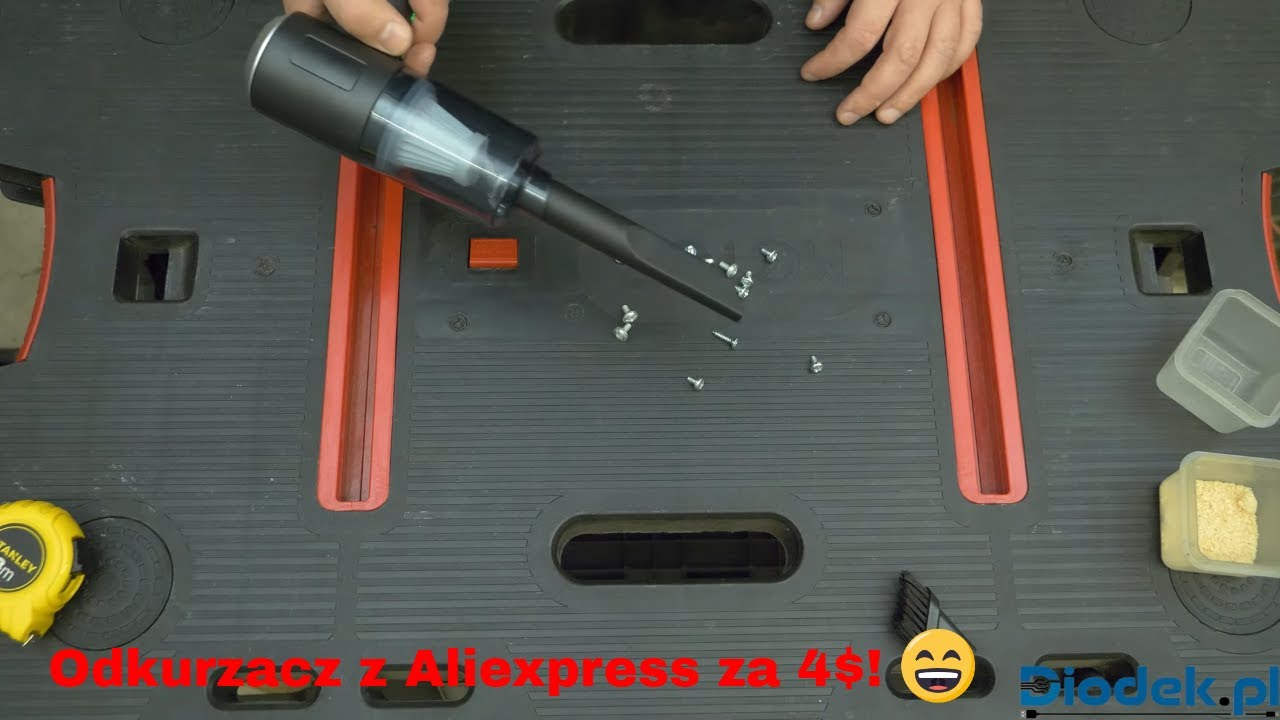 Test odkurzacza z Aliexpress za 4$ [Cheap vacuum cleaner from Aliexpress]
