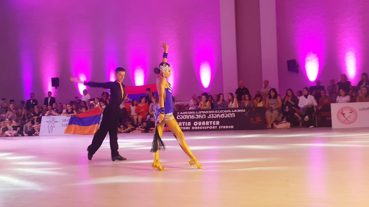 Aptsiauri Giorgi & Jaoshvili Sofiko   - Batumi Cup 2019  Latin F