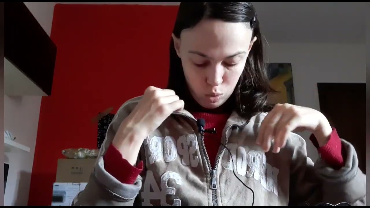 Hand movement mouth sound e frasi motivazionali Collab Jessica Asmr