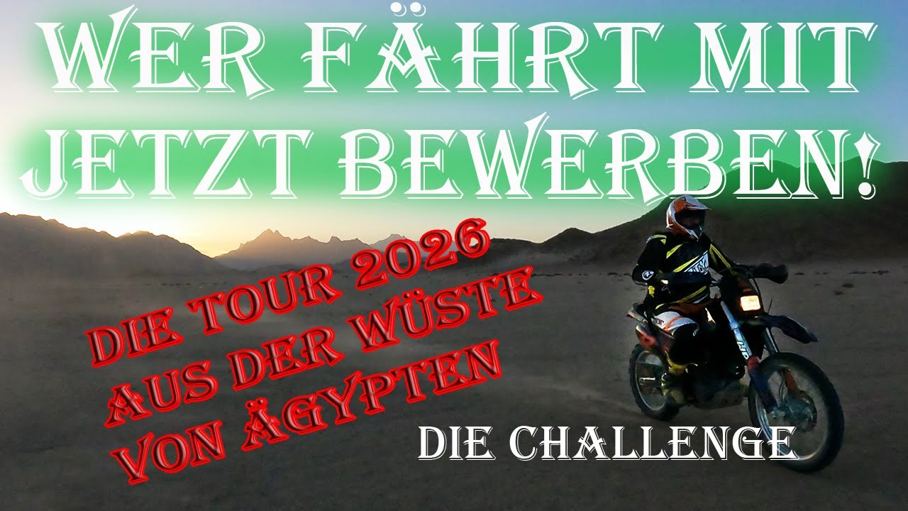 Die n&auml;chsten Tour wird vorgestellt aus der W&uuml;ste &Auml;gypten, wer f&auml;hrt mit mir, jetzt Bewerben