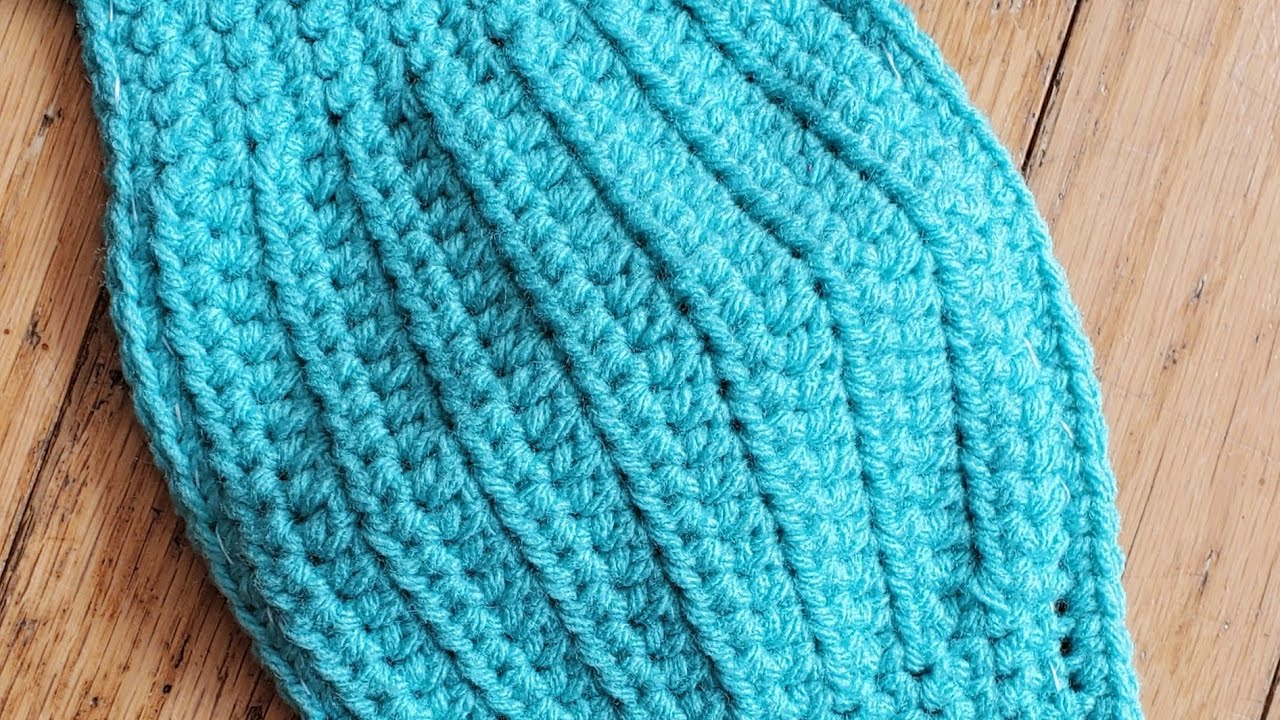 Crochet Face Mask with Filter