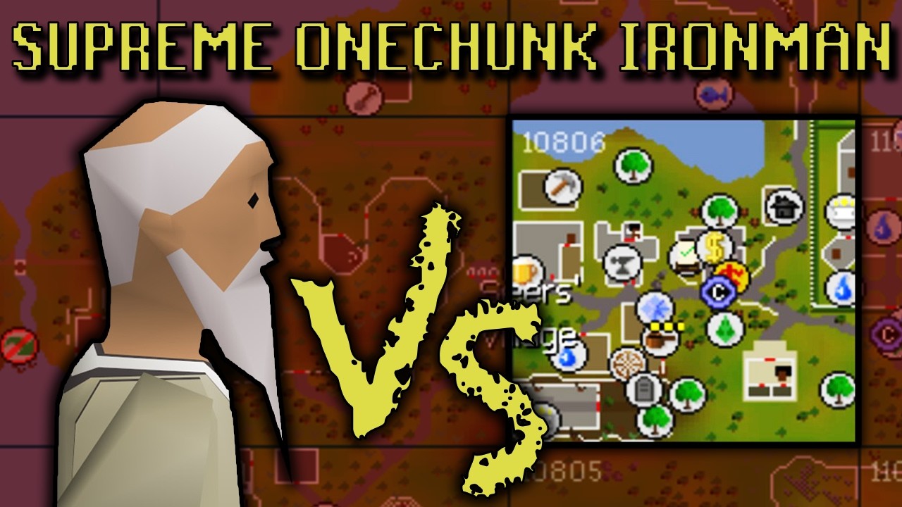 Bald man fights RuneScapes HARDEST* chunk. (winner leaves)