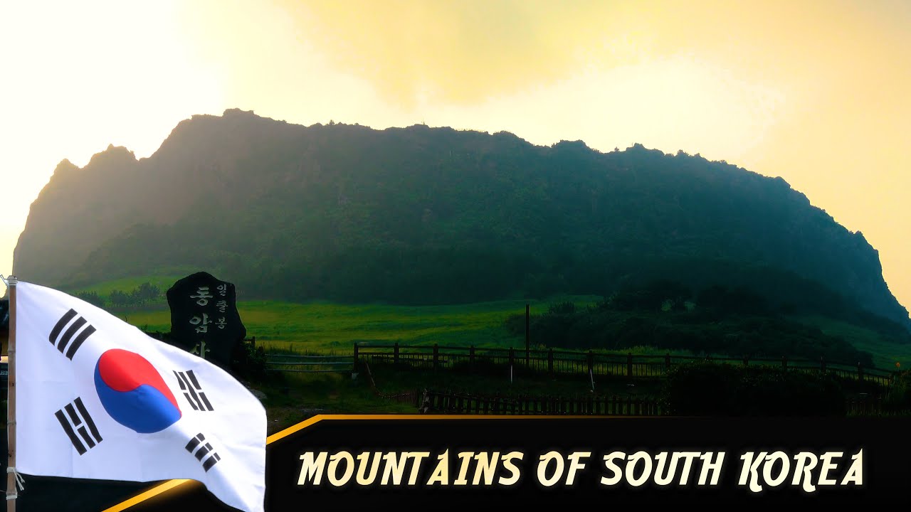 Mountains of South Korea (4k)