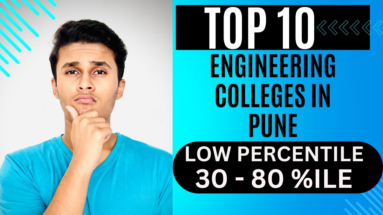 BEST ENGINEERING COLLEGES IN PUNE AT LOW PERCENTILE | MHTCET | LOW CUT OFF