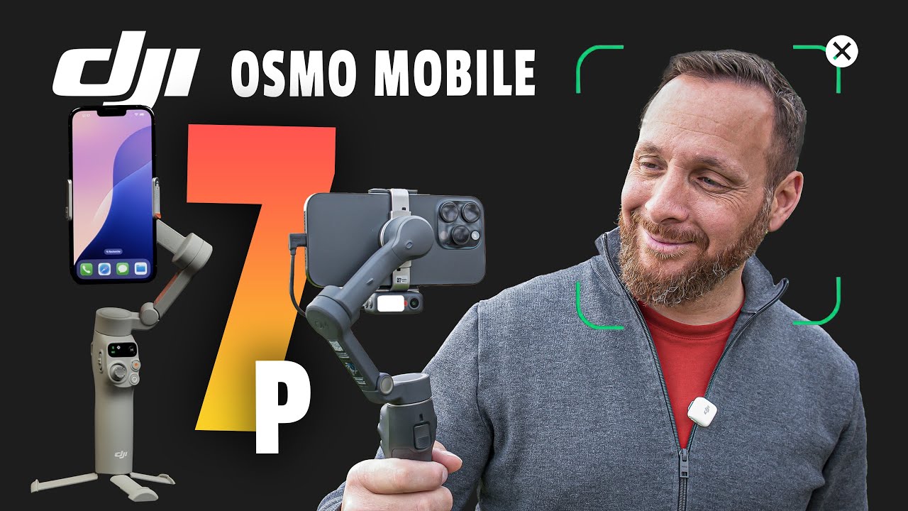 DJI OSMO MOBILE 7P : ce stabilisateur vous suit partout !
