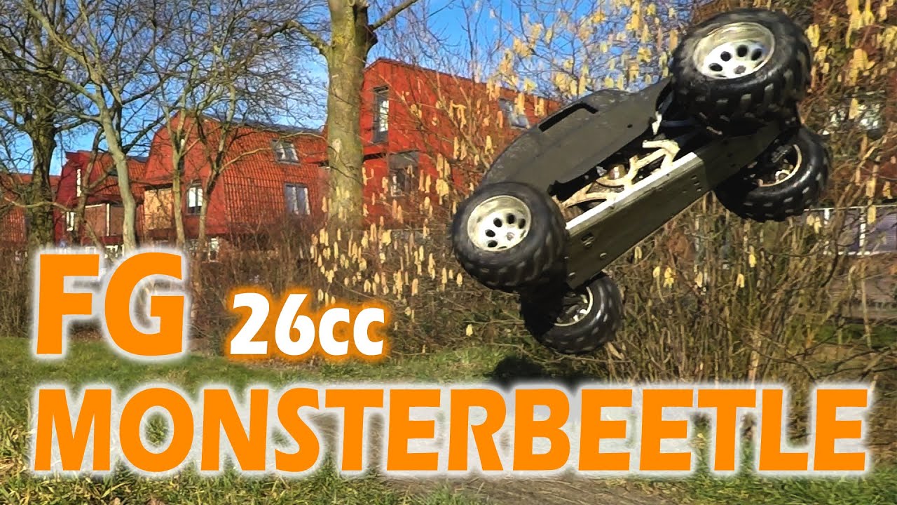 FG Monster Beetle PRO - Bigscale 1:6 Monstertruck 26cc BASH