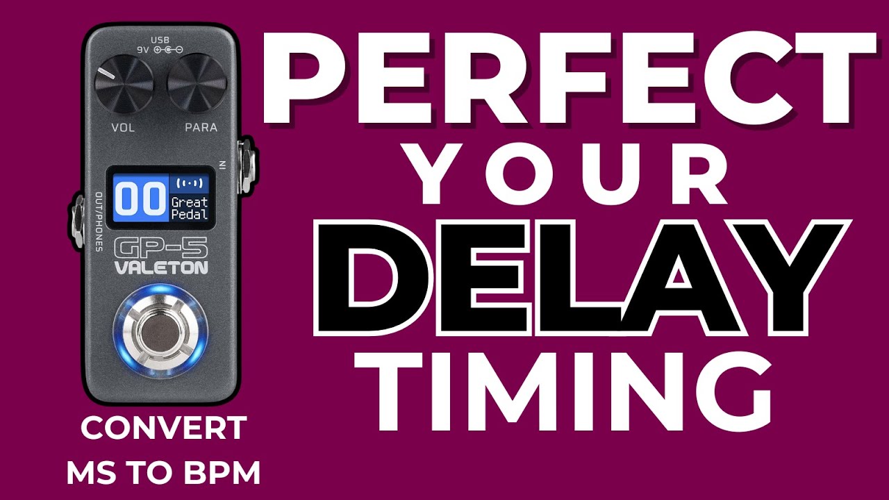 Get your Delay Timing SPOT ON with this FREE Tool | Convert BPM to Milliseconds