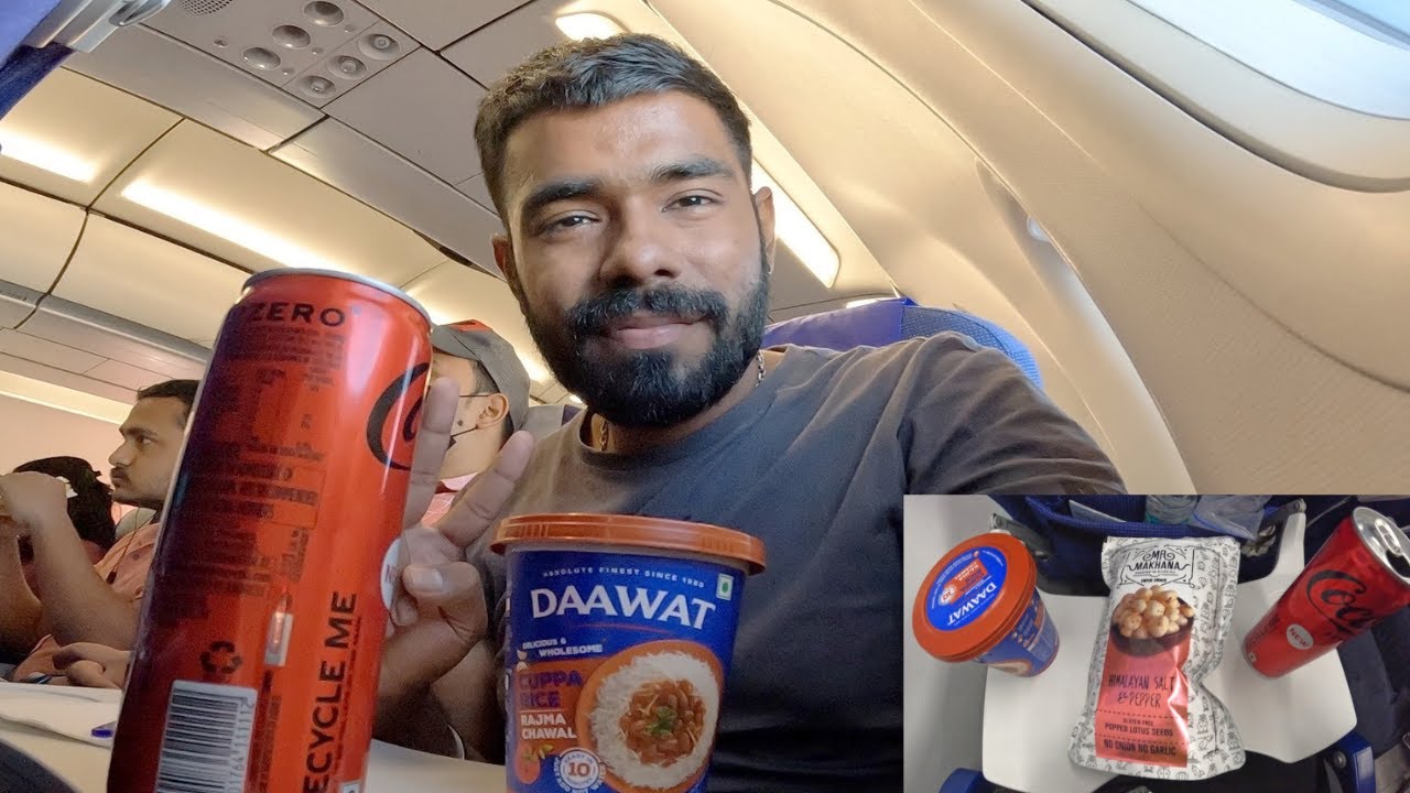 Traveling in Indigo's Most Luxurious Seat with Free Meals || Flexi Plus ||