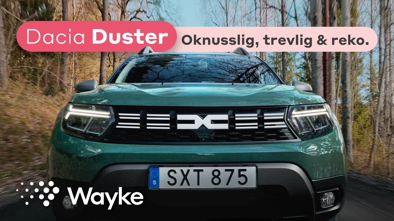 PROVKÖRNING av Dacia Duster