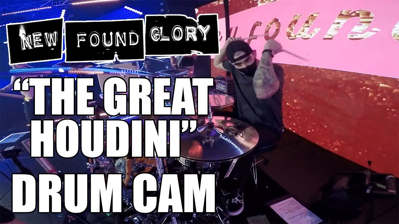 New Found Glory - The Great Houdini (Drum Cam)