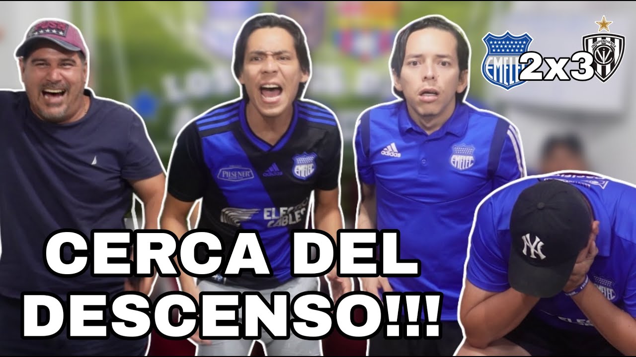 EMELEC 2  INDEPENDIENTE DEL VALLE 3 / LIGA PRO 2023 / REACCIONES DE AMIGOS