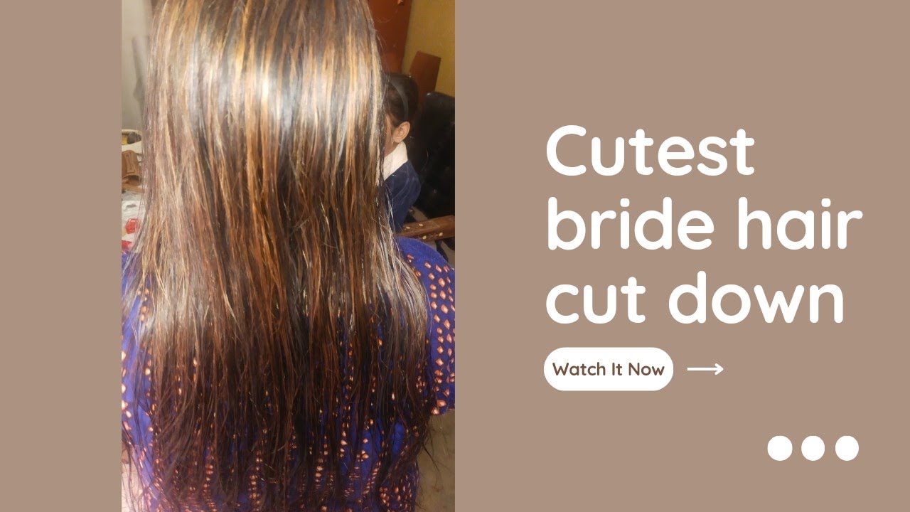 Cutest Bride Hair Striking/ cup striking /Bride mishal