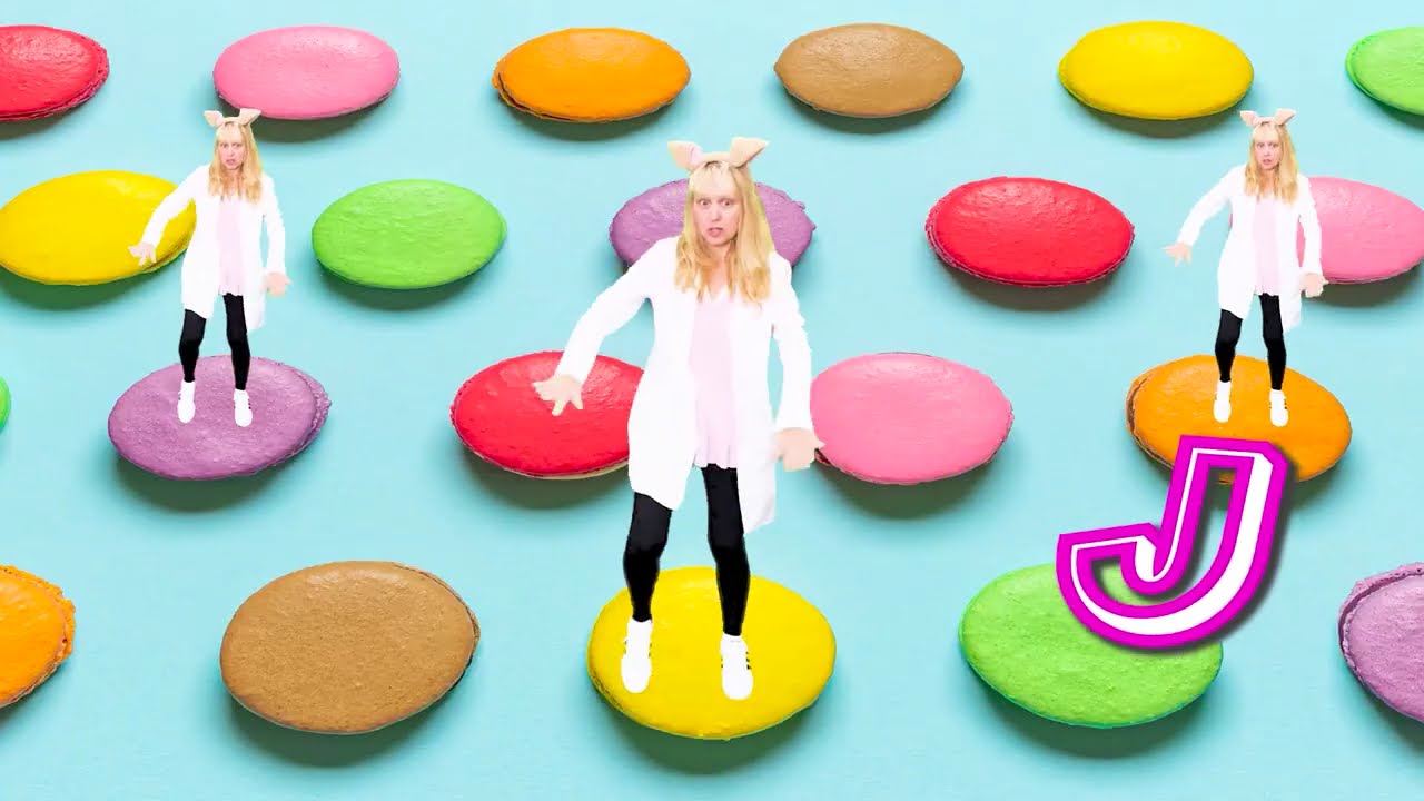 A to Z Lava Floor Adventure | Brain Break | Club Woof Dance Songs for kids