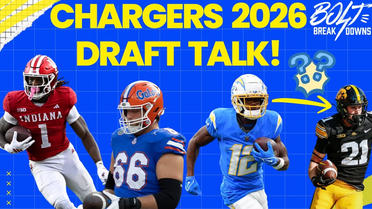 Chargers 2026 Draft Preview: Senior and Shrine Bowl standouts w/ Alex Katson + addressing the O-Line