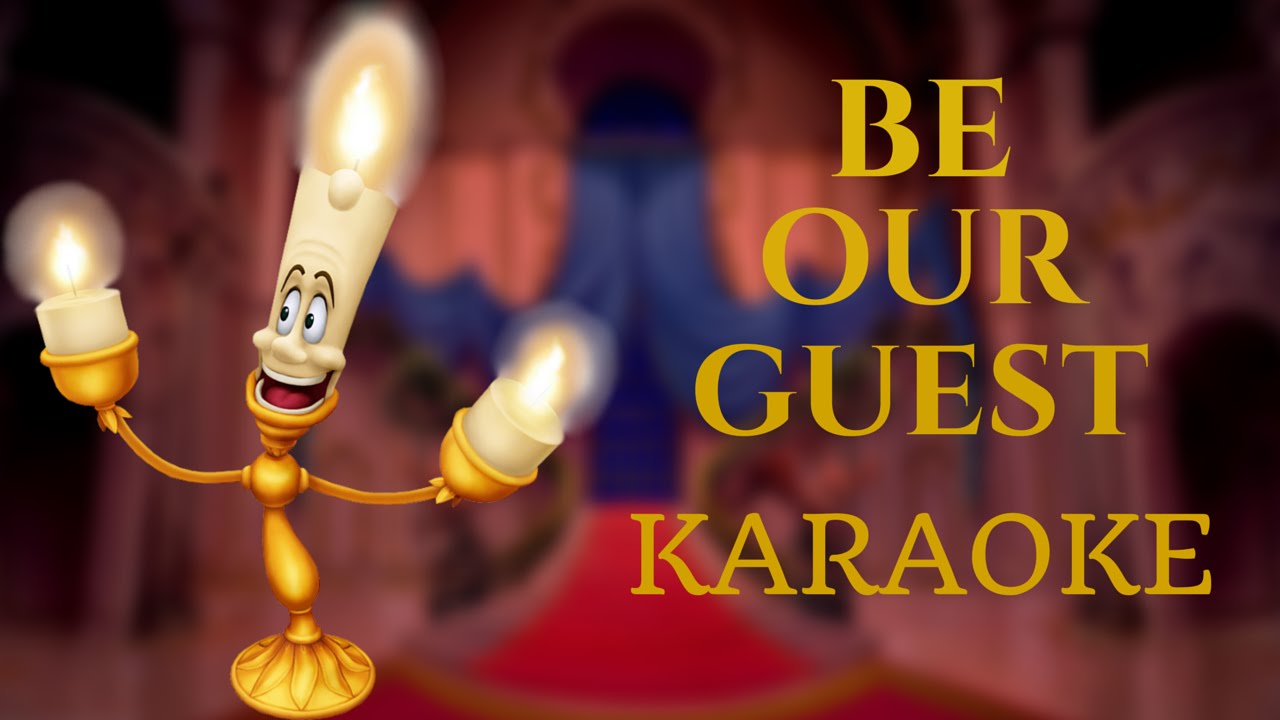 Be Our Guest - Beauty And The Beast (Multilanguage Karaoke)