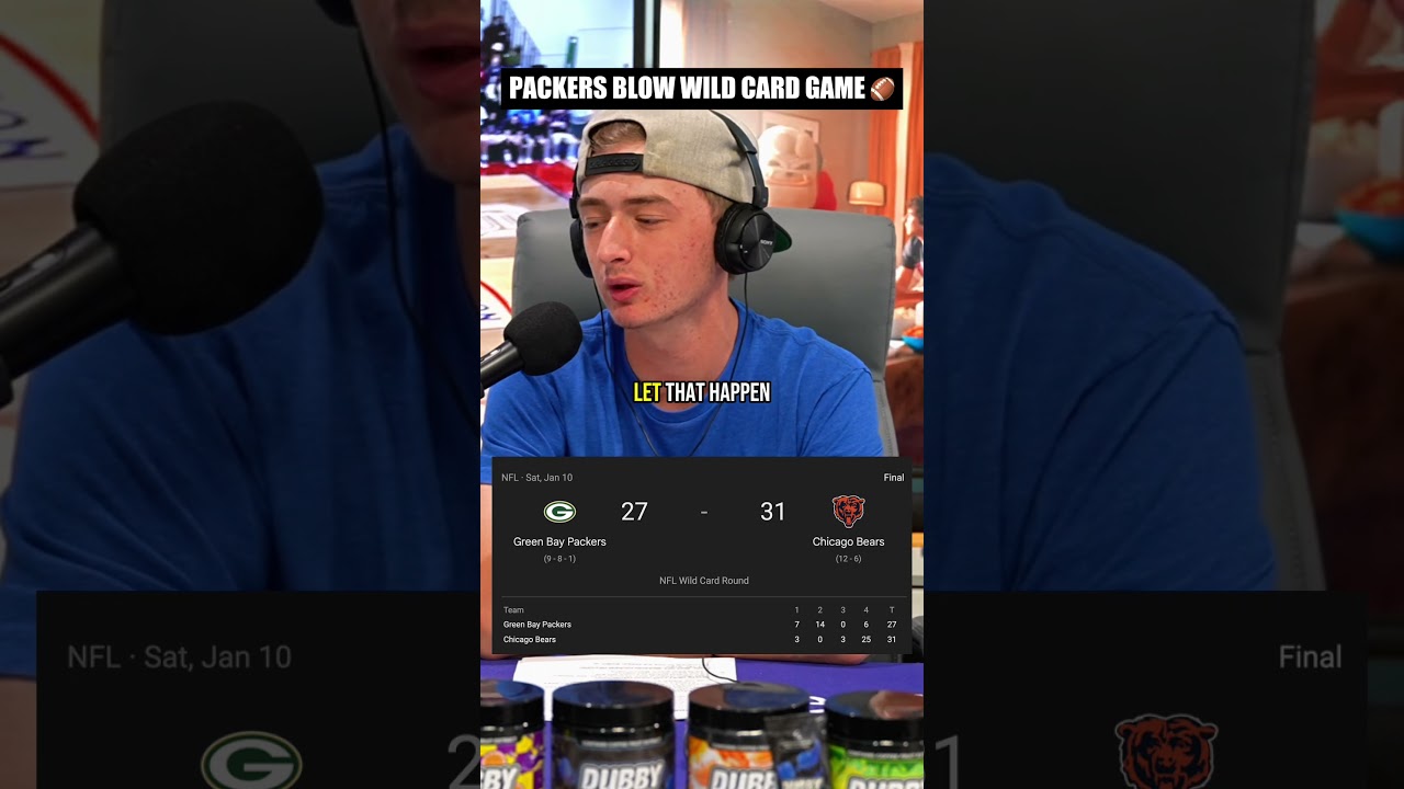PACKERS BLOW WILD CARD GAME 🏈 