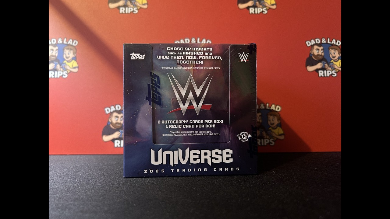 WE HIT A WWE HALL OF FAME AUTO IN THE NEW TOPPS WWE UNIVERSE HOBBY BOX!