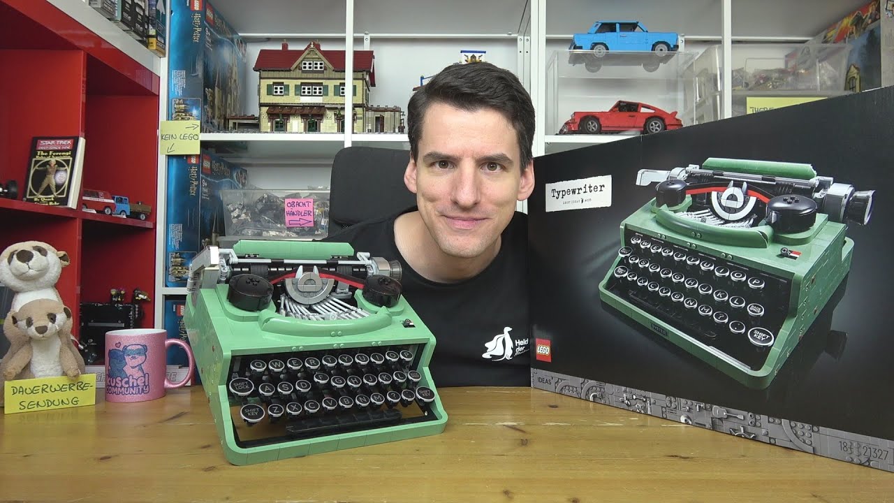 Bessere Funktionen als in den 450€-Technic-Modellen: LEGO® Ideas 21327 Schreibmaschine