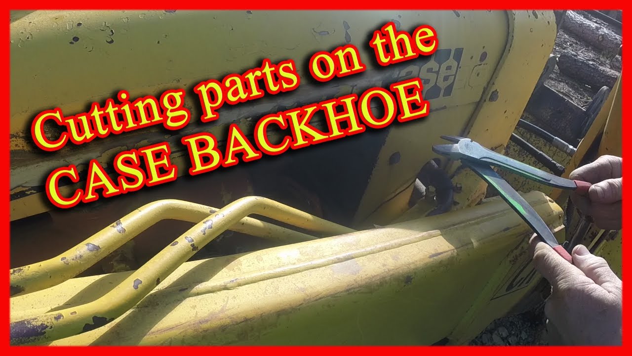 Link Belt Replacement, Replacing the fan belt on my 1968 Case Backhoe