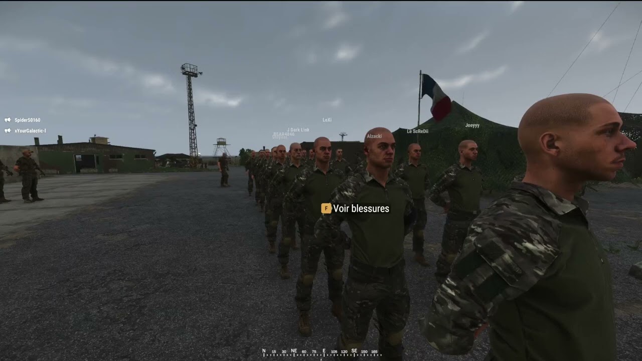 Entrainement  + Cérémonie de remise de grades Arma Reforger FOF