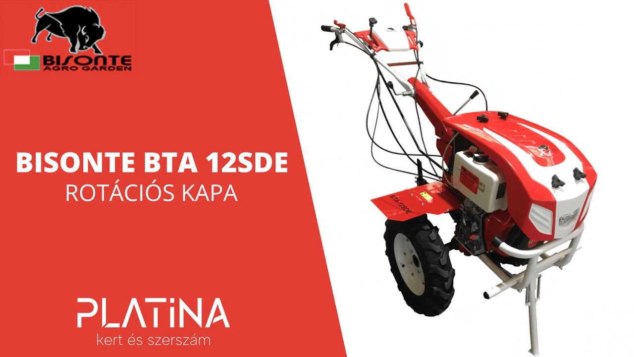 Bisonte BTA 12SDE kapálógép