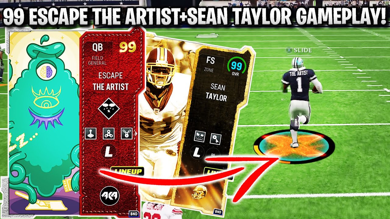7'7 99 OVERALL ESCAPE THE ARTIST AND ULTIMATE LEGEND SEAN TAYLOR GAMEPLAY! | MADDEN 23 ULTIMATE TEAM