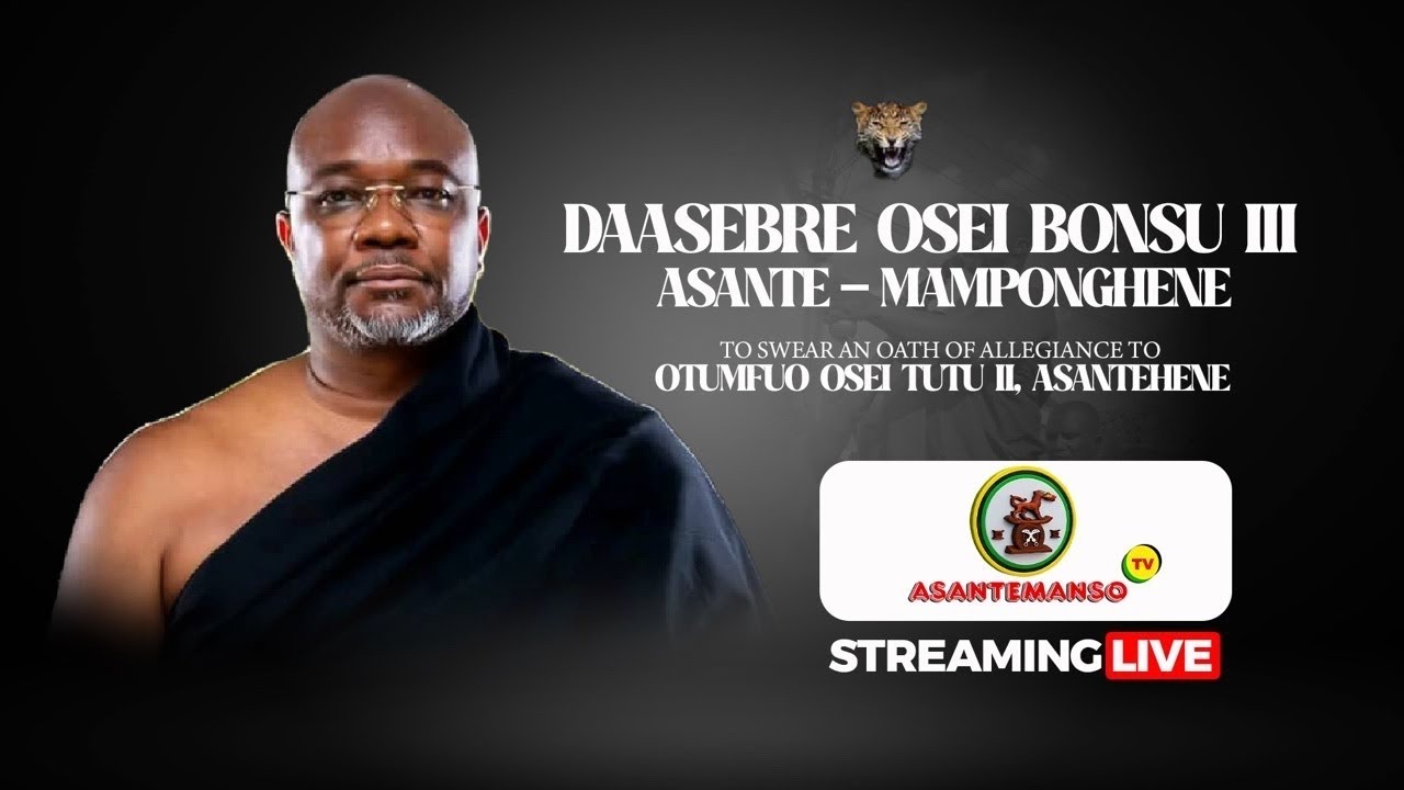 Daasebre Osei Bonsu III Swears Oath of Allegiance to Otumfuo Osei Tutu II