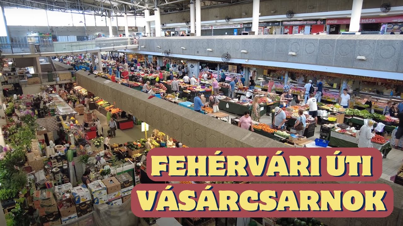 Fehérvári úti Vásárcsarnok | BudapestFehérvári street Market Hall - Budapest [4k Ultra HD 60fps]