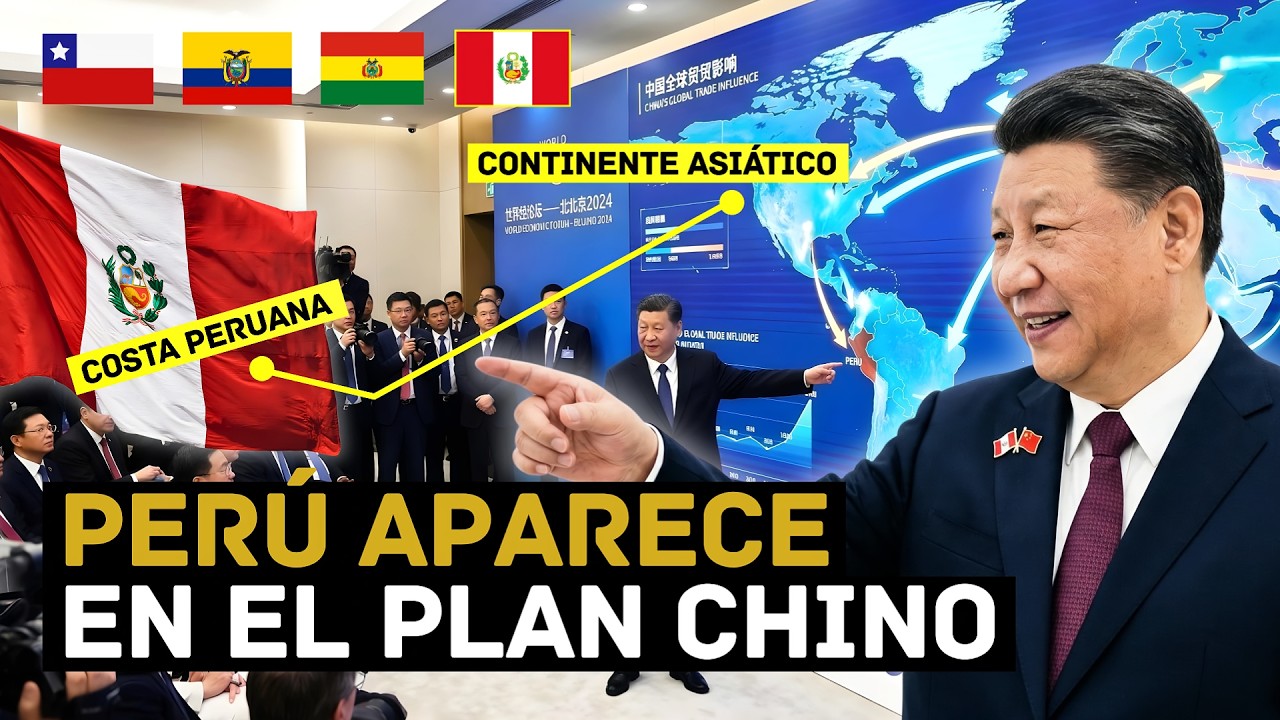 TODO EMPIEZA AHORA: Perú aparece en el NUEVO PLAN chino para cambiar Sudamérica