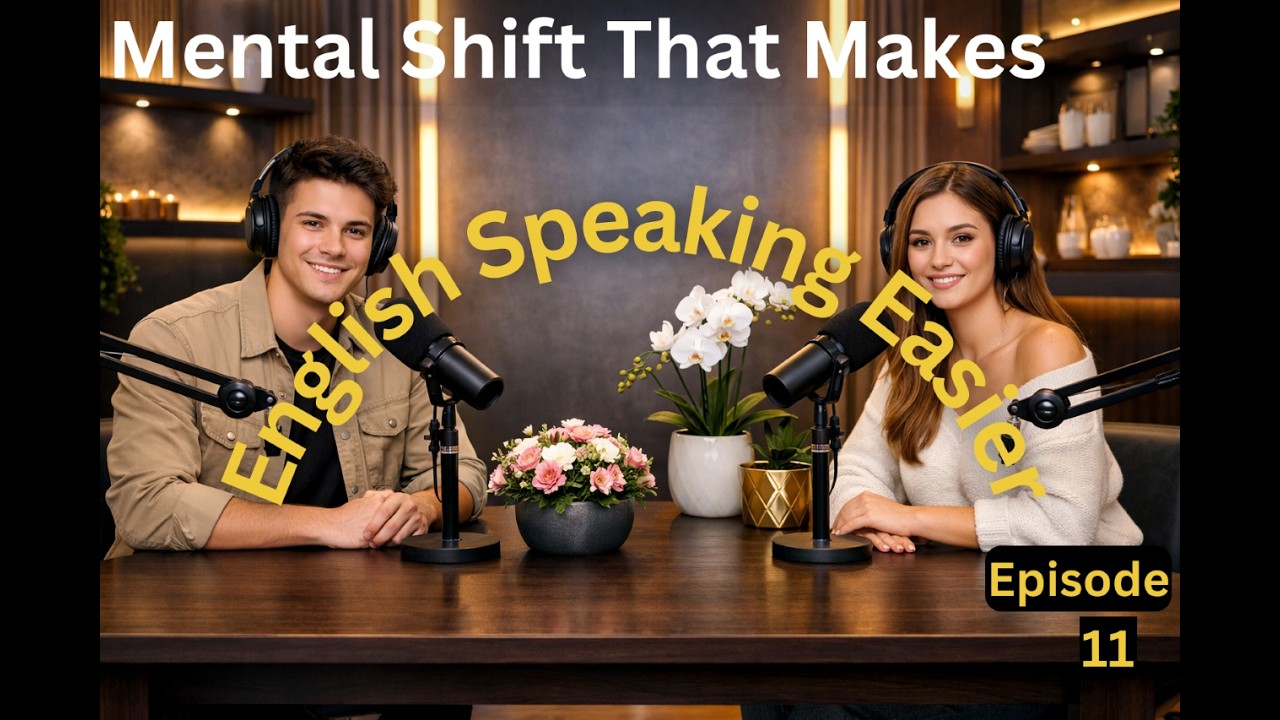 The Mental Shift That Makes English Speaking Easier / English Conversation practice