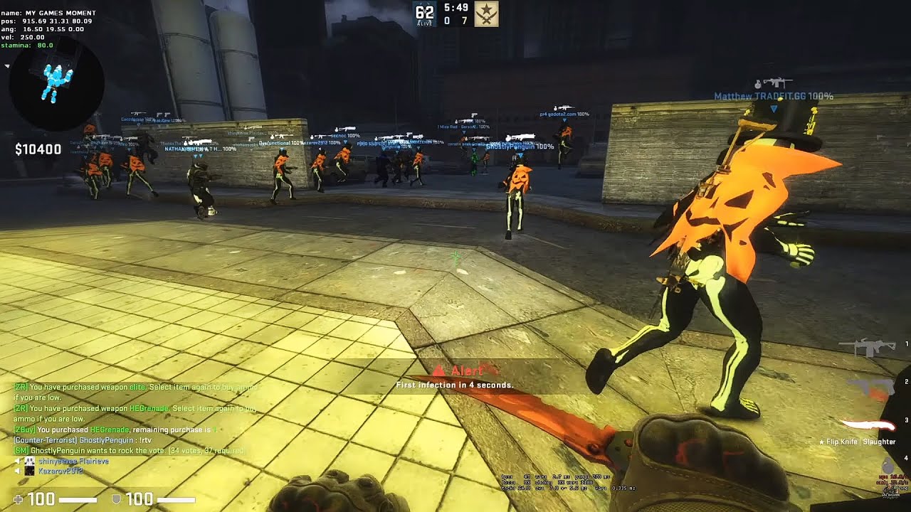 CS:GO ZOMBIE ESCAPE MOD MAP ze_thriller_escape_p