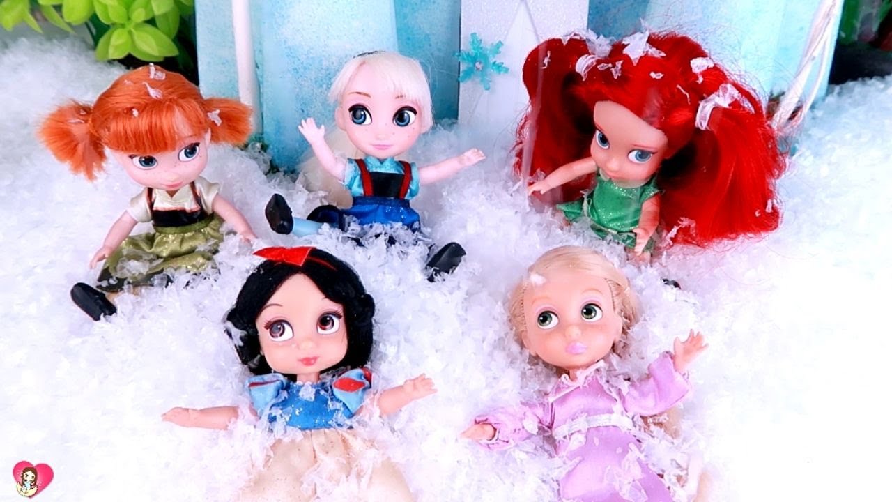 A FROZEN DAY With ELSA JUNIOR | Luna's Toys
