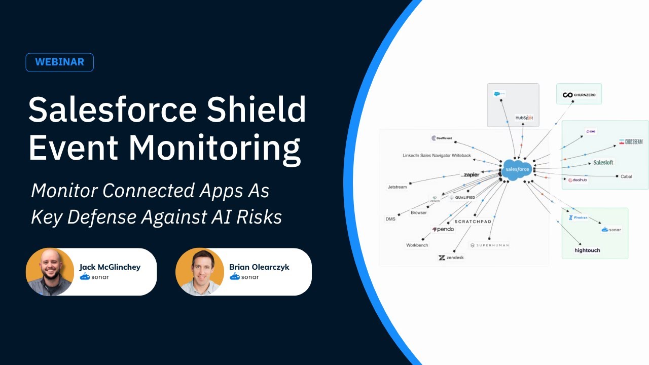 Salesforce Shield Event Monitoring: Monitor Connected Apps As Key Defense Against AI Risks