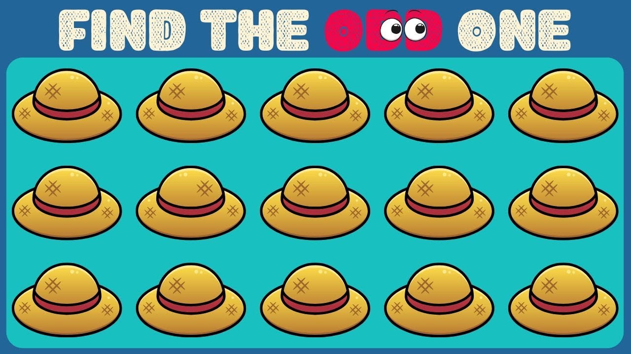 20 Find The Odd One Puzzles! How Many Can You Solve?
