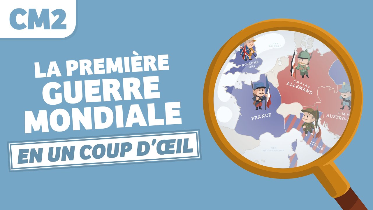 La Première Guerre mondiale - CM2 (Thème : La France, des guerres mondiales à l'Union européenne)