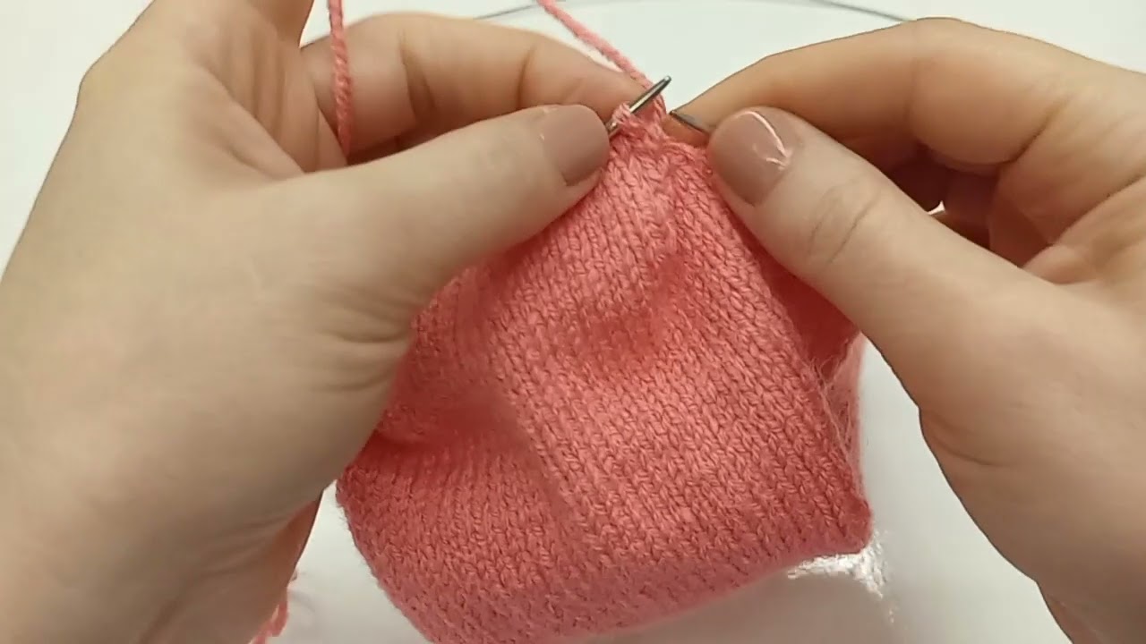 Patik topuğu nasıl kesilir, topuk nasıl kapatılır, dikişsiz patik /easy knitting