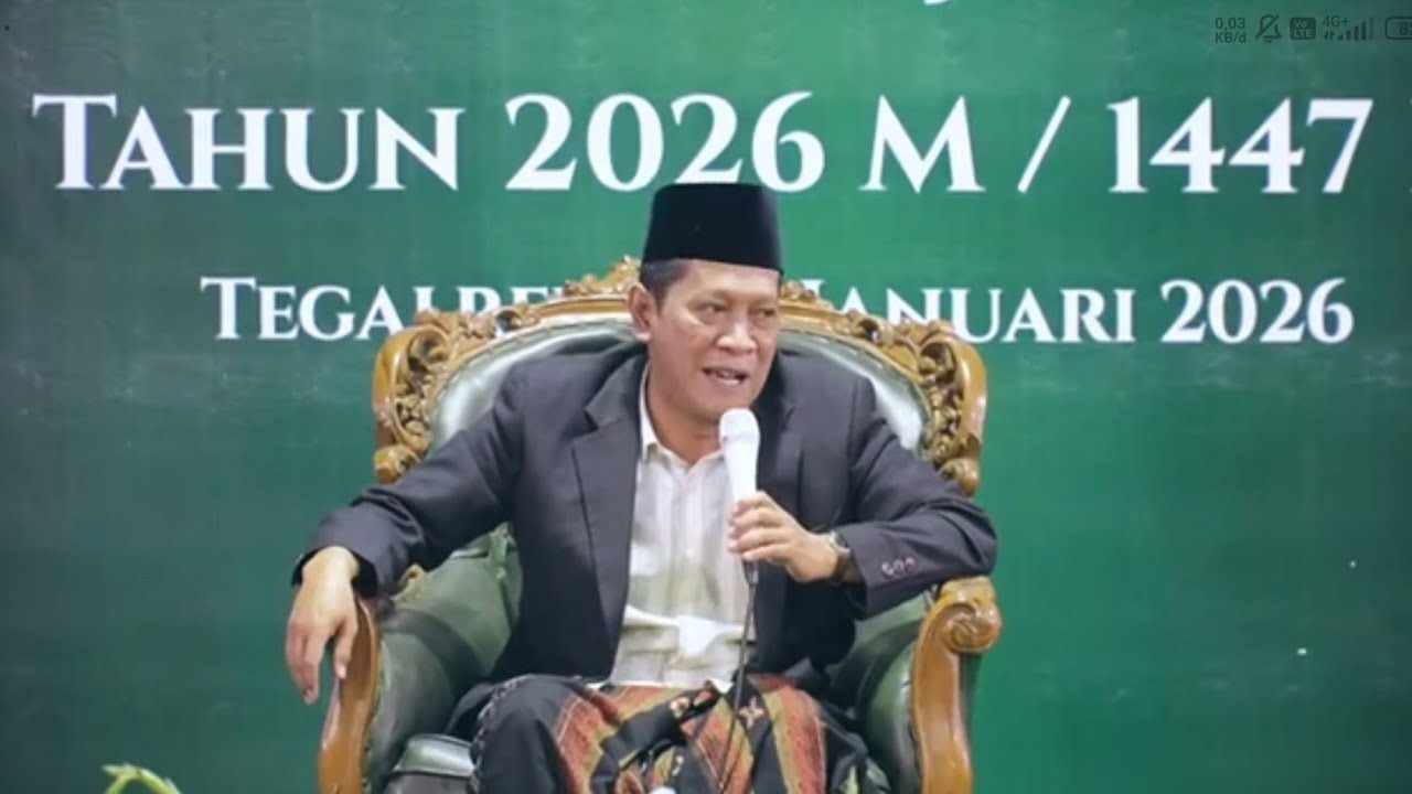 Pengajian KH Showam adik KH Sholichun Geger 14 Februari 2026 di Kataman NU Tegalrejo