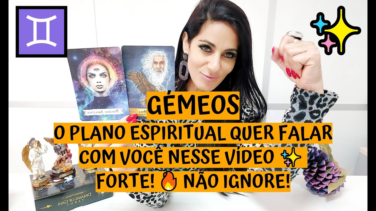 GÉMEOS ♊️ O PLANO ESPIRITUAL QUER FALAR COM VOCÊ NESSE VÍDEO ✨ FORTE! 🔥 NÃO IGNORE!